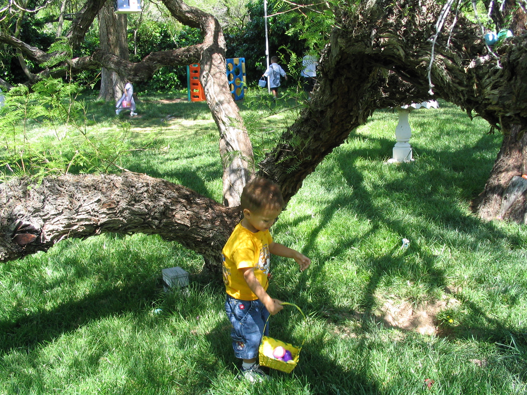 1910 Back Yard Easter 2004